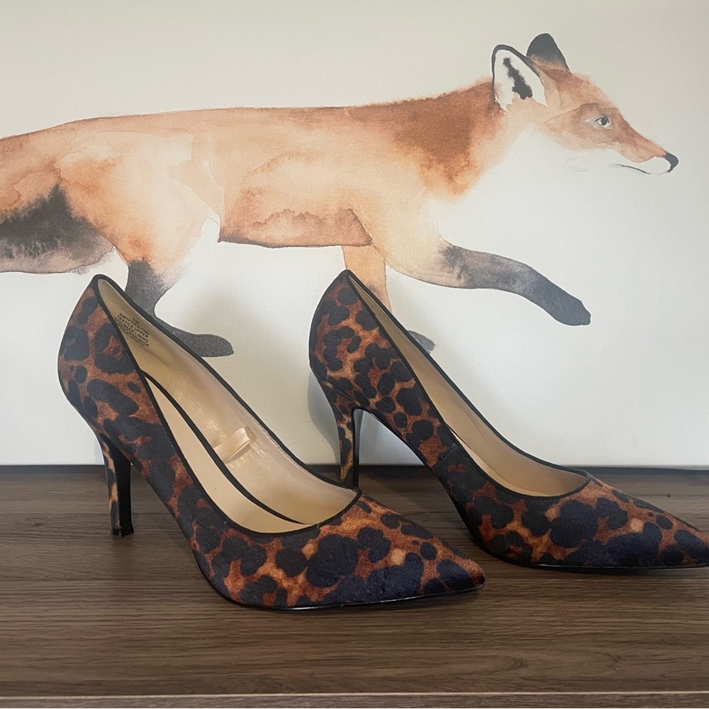 Leopard Heels